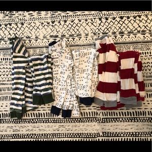 Three sets of Burts Bees Pajamas size 2T.